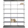 KRIPTONITE libreria da parete KROSSING MAXI H 161 cm con base per appoggio a terra - 07X3DA+5x07Y3DA