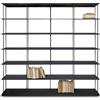 KRIPTONITE libreria da parete KROSSING MAXI H 161 cm con base per appoggio a terra - 07X4DZ+5x07Y4DZ