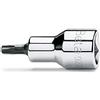 Beta 920TX 50 - Chiavi a bussola maschio per viti con impronta Torx, con attacco quadro femmina 1/2 cromate - inserti bruniti