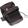 GAEKEAO Portafoglio Donna in Pelle Piccolo Portafoglio Bifold Portacarte con Blocco RFID Tasca con Cerniera 12 Slot per Carte di Credito 4 Tasche per Contanti Finestra Trasparente per ID Portachiavi