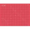 La Canilla Tappetino di Taglio Autorigenerante A2 (60x45 cm - 24x18) Tappeto Piano Antitaglio Grande per Cucito, Patchwork Modellismo | Cutting Mat Contrassegnato in Centimetri e Pollici