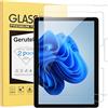 Gerutek 2 Pezzi Pellicola Protettiva per Microsoft Surface Go 4/Go 3/Go 2/Go 10.5 Pollici, Pellicola in Vetro Temperato per Surface Go 4/3/2/1 [0,33 Ultra Trasparente][Antigraffio][Senza Bolle][9H]