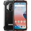 Blackview BV9300 Smartphone Rugged(100LM Torcia), 15080mAh Batteria, Helio G99 21GB+256GB, 6,7'' 120Hz 2.3K Display, 50MP+32MP Fotocamera, IP68 IP69K Android 12 Impermeabile Cellulare,NFC Arancione