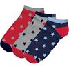 Jepa 031913-50 Calzini di cottone con disegni, confezione da 4 ASSORTED KID Taglia EU 27-30