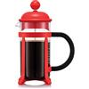 Bodum JAVA Caffettiera a pistone, supporto e coperchio in plastica, 3 tazze, 0.35 l, en SAN
