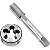 QWORK® Maschio, rubinetteria a vite M16x1.5mm, set di maschi e filiere tonde