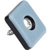FD-Workstuff Alianti per Mobili in PTFE │ Piedini per Mobili in Teflon │ 16 pezzi │ quadrangolare │ 25 x 25 mm │ con viti │ protezione per il pavimento │ Grigio/Nero │ FD-Workstuff
