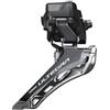 Shimano, Deragliatore Ultegra DI2 FD-R8150 a saldare per Doppia Unisex Adulto, Nero/Silver, Unica
