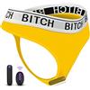 lovetoy JUST FUN FOR ADULTS Vibratore Donna Tanga, Vibratori Clidoride Donna Telecomando Distanza 10 Modalità di Vibrazione Potente, Mutandine Vibranti Vibrante Wirless, Mini Vibratori Portatili Stimolatore Clitorideo Underwear