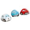 Chicco Macchinine Turbo Ball Vintage, Macchinine Giocattolo per Bambini, 3 Mini Veicoli con Design Auto d'Epoca, Si Muovono in Tutte Le Direzioni, Rotolano Come Una Pallina, 1-4 Anni