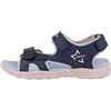 Geox J Vaniett Girl, Sandalo Donna, Navy Rosa, 37 EU