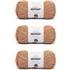 Bernat Softee, Filato in cotone Sandstone (beige), confezione da 3 gomitoli da 120 g, nylon, 3 DK (leggero), 220 m, per lavori a maglia, uncinetto e artigianato