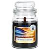 Magic Lights Candela Profumata Sandalo 510g - Giara Grande 90 Ore - Fragranza Calda e Legnosa Intensità Media - Effetto Camino Delicato - Cera Vegetale 75% - Made in Italy - Idea Regalo Casa - Magic Lights