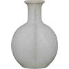 DRW Vaso da tavolo in ceramica in bianco rustico 20x26x36 cm
