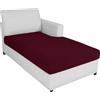 Ystyle Copriseduta Divano Elasticizzato, Copri Cuscini Divano, Coprisedile Per Divano, Universale Copricuscini Per Divani, Copricuscino Copri Seduta Divano(Chaiselongue, Borgogna)