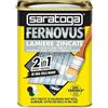 SARATOGA Vernice Fernovus LAMIERE ZINCATE ml.750 NON NECESSITA DI PRIMER! NOVITA' (Grigio metallizzato)