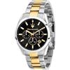 Maserati Limited Edition Orologio Uomo, Multifunzione, Analogico, Cinturino in Acciaio, Collezione Attrazione - R8853151019