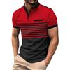 Golatcr Polo da Uomo Manica Corta T Shirt Cotone Cucitura Classica Maglietta Commerciale Camicia Polo Uomo Cotone s T-Shirt - Uomo Magliette Uomo Cotone per Lavoro