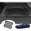 GAFAT Tesla Model 3 Highland Standard & Premium 2024-2026 2027 Auto Air Vent Copertura, Filtri Aria Motore Sedile Posteriore Outlet Cover, Protezione Sotto Il Sedile, Nuovo Tesla Model 3 Accessori