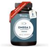 Vitavea Omega 3 Olio di Pesce con 1000 mg EPA e 500 mg DHA - Alto Dosaggio Quotidiano - Senza Retrogusto - 2000 mg Olio di Pesce - 60 Capsule Softgel - Integratore Omega 3 e Acidi Grassi Essenziali EPA DHA