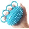QeeHeng Palla Antistress, QeeHeng Finger Grip Ball, Sfera di Rinforzo per le dita, Sfera per Massaggio Alla Schiena, Allenatore per Rinforzare i Muscoli e le Mani a 4 Dita