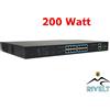 RVT Switch 16 porte poe 10/100 FE + 2 Porte SFP 1000 + Porte Uplink 10/100/1000 GE