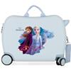 Disney Frozen Valigia 2 ruote multidirezionali, Bambine e ragazze, Blu, 50x39x20