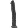 SEXY EMPORIUM Grande dildo nero con ventosa, anale, realistico, enorme, 25,4 cm, 30,5 cm, 43,2 cm + massiccio pegging per adulti (13 pollici Boss Dildo)