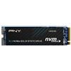 PNY CS1030 1TB M.2 NVMe PCIe Gen3 x4, 2100MB/s Velocità di lettura, 1700MB/s Velocità di scrittura Internal Solid State Drive (SSD)