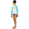 Cressi Rashguard Junior Maglia Protettiva in Tessuto Elastico con Protezione Solare UV (UPF) 50+, Rosa, S/2 (Taglia del Produttore:6-7 Anni)