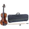 GEWA Set Violino Allegro VL 1 per mancini - 4/4 pronto per suonare, acero massello europeo e abete europeo, verniciato a mano, arco Massaranduba, corde Larsen Aurora, custodia per violino