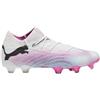 PUMA FUTURE 7 ULTIMATE FG/AG-BIANCO/FUXIA - 107599-01