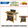 Campingaz Barbecue gas metano Campingaz 3 series Adelaide 3 Woody Dualgas 3 Bruciatori14KW