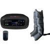 Urban Fit macchinario pressomassaggio Slim 3 Apparecchio Pressoterapia Con 2 Programmi + 2 Gambali + Con Telecomando (pack 1) Linea Urban Fit