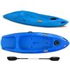 Big Mama Kayak Kayak 1 posto Jolly 2.0 Big Mama Kayak canoa 260 cm + 1 gavone + 1 pagaia in omaggio (PACK 1) Made in Italy - AZZURRO