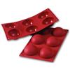 MARTELLATO Siliconflex semifreddo e cottura semisfere 6 posti da Ø mm 70x35h