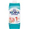 Nestlé Nidina Optipro - Latte Liquido 1 Latte per lattanti dalla Nascita, 500ml