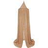 Jollein Baldacchino Vintage Biscuit - Altezza 245 cm - Baldacchino Lettino per cameretta dei bambini - Biscotto marrone chiaro