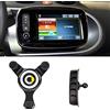NICKAL Auto Porta Telefono Cellulare, per Smart 453 451 Fortwo Forfour Estensibile Bocchette Stabile e Robusto 360° Rotazione Braccio 2023, 453 Navigation Screen