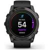 Garmin Epix Pro (Gen 2) Sapphire Edition Smartwatch con Band, Cassa da 51 mm, Grigio Carbonio, Nero, Grigio Carbonio/Nero, Moderno