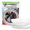 AlphaShield - Pellicola protettiva per la vernice, 10 m, trasparente, autoadesiva, per portiere auto, bordi (20 mm di larghezza)