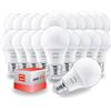 PEGASO - SET 10 LAMPADINE LED A60 - ATTACCO E27-8W EQUIVALENTI A 55W - 650 LUMEN - 6000K LUCE FREDDA