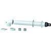 Kit Scarico Fumi Universale Coassiale 60/100 Alluminio
