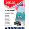 OFFICER PRODUCTS OFFICE PRODUCTS Fogli Plastificatrice A6 / 2 x 100 Micron/Confezione da 100 pezzi/Pouches per plastificazione per documenti/Finitura Lucida/Foglio di Laminazione