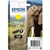 EPSON CARTUCCIA GIALLO CLARIA PHOTO HD SERIE 24 ELEFANTE