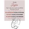 Bramart Anello da Donna in Argento Sterling 925 Anello Ispirazionale e di Incoraggiamento per Figlia per Donne Ragazze Dimensione Pollice Regolabile Anelli di Apertura (A mia Figlia 2, Regolabile)