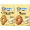 Mulino Bianco Biscotti Frollini Campagnole, Colazione Ricca di Gusto, 700g & Biscotti Frollini Macine con Panna Fresca, Colazione Ricca di Gusto, 800g