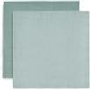 Jollein 435-852-65309 - Set di 2 panni di garza, 115 x 115 cm, colore: Verde menta