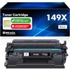 inkalfa 149X W1490X Con Chip Cartuccia Toner Compatibile per HP 149X 149A W1490X W1490A Toner Laserjet Pro 4002dn 4002dw 4002d 4002 Laserjet MFP 4102fdw 4102dw 4102fdn 4102 Nero, Confezione da 1