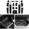 CDEFG Compatibile con Dacia Jogger 2021-2025 2026 Hybrid/Extreme, Tappetino Antiscivolo Antipolvere Antigraffio Tappetini in Gomma Portabicchieri Auto Jogger Extreme Hybrid Accessori (Bianco)